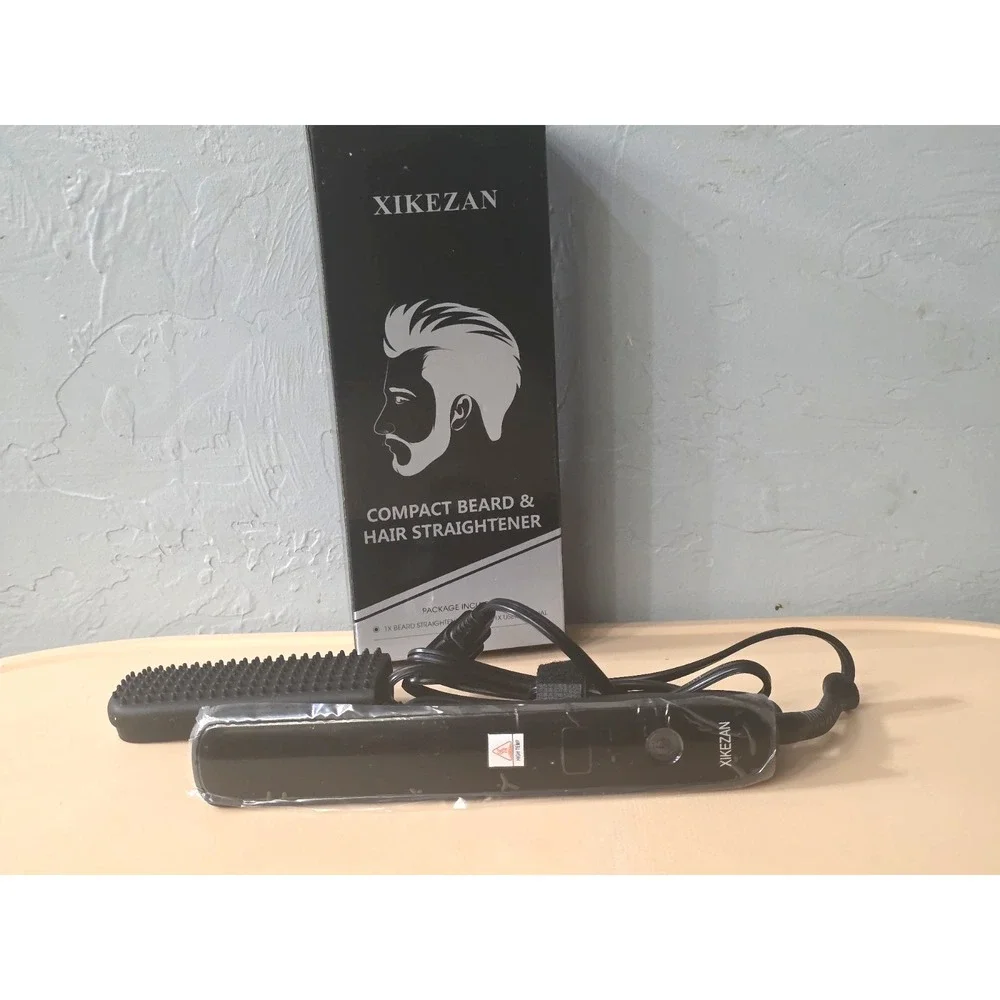 XIKEZAN Beard Straightener‎ COMPACT BEARD HAIR STRAIGHTENER